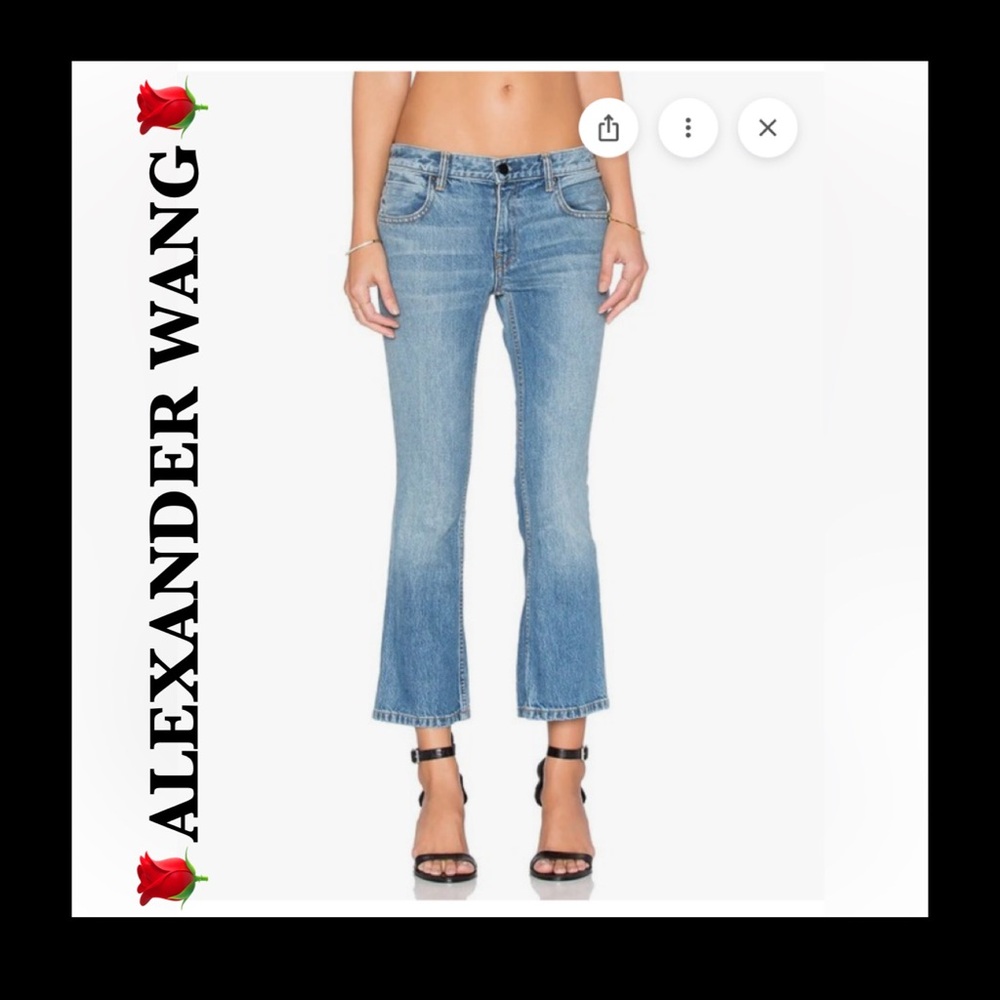 ALEXANDER WANG X TRAP JEANS